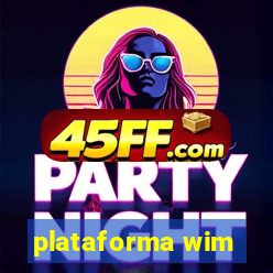 plataforma wim